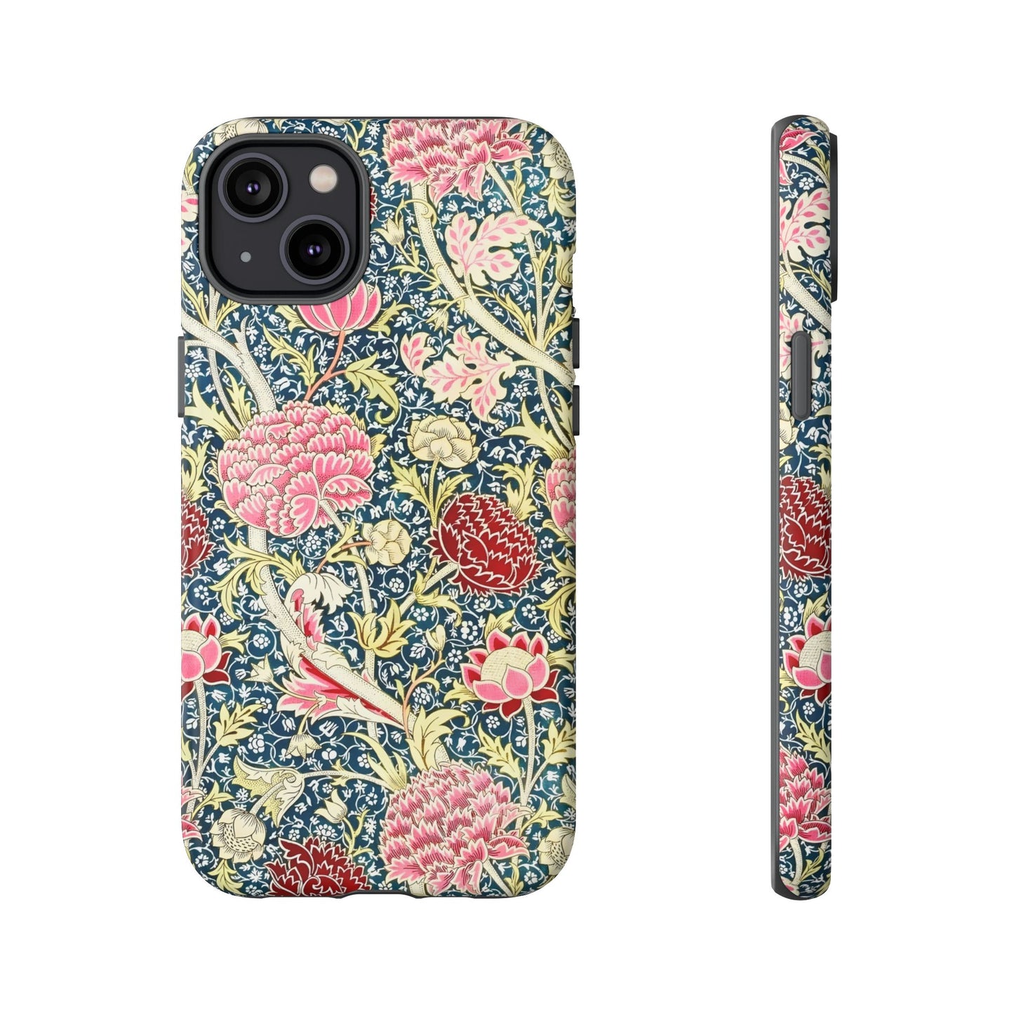 Floral Phone Case, Tough Cases, Durable Phone Cover, Stylish Phone Protector, Gift Idea for Nature Lovers, Floral Pattern Tech Accessories