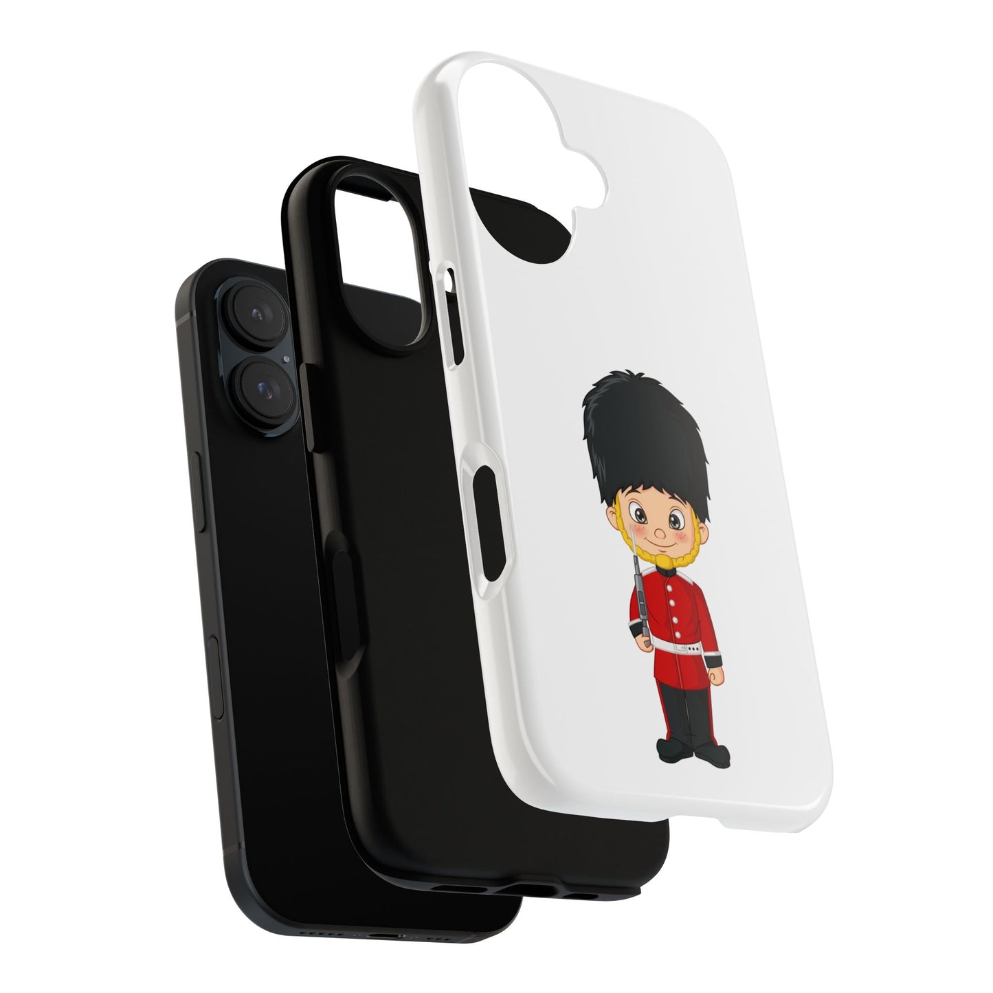 Cute Guard Phone Case - Fun Design for Kids & Adults