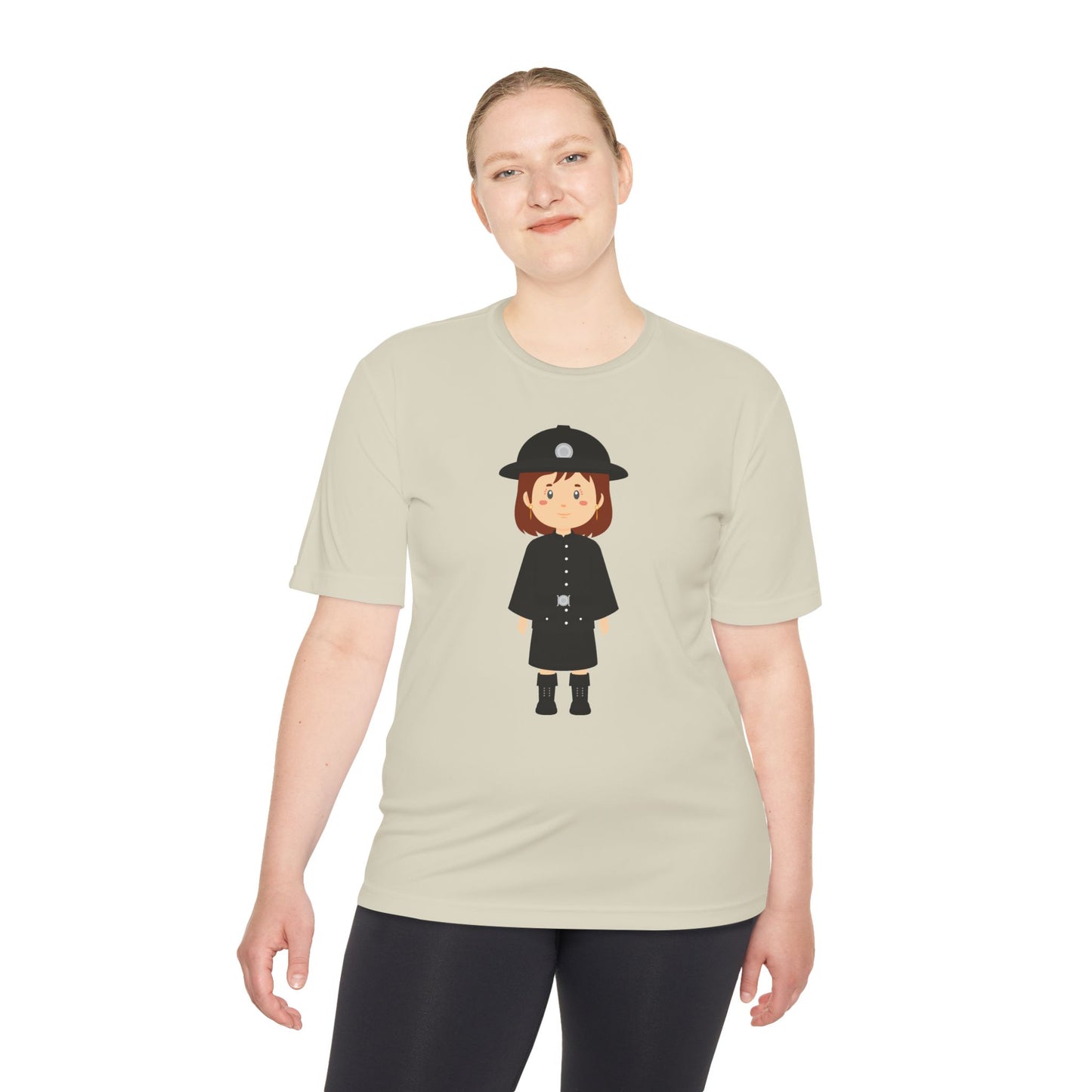 Unisex Moisture Wicking Tee - Historic Redcoat Soldier Design Poster