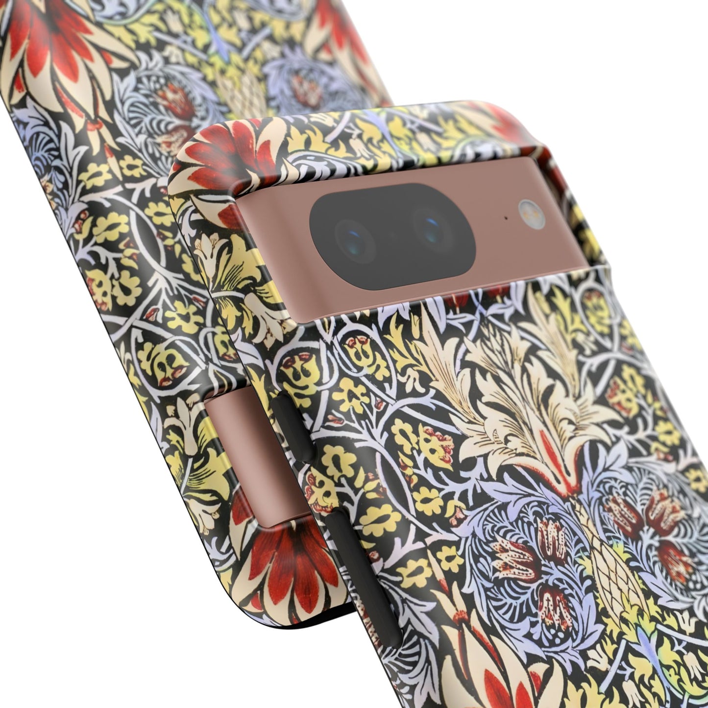 Stylish Phone Case - Floral Design, Tough Cases, Gift for Her, Phone Accessories, Trendy Tech, Unique Cell Phone Cover