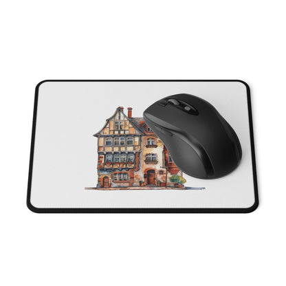 Charming House Non-Slip Gaming Mouse Pad | Perfect for Gamers, Home Office, Desk Decor, Gift for Holidays, Unique Workspace Accessories