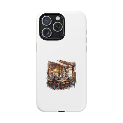 Artistic Tough Magnetic Phone Case for Secure Style, Protective Cover, Customizable Gift, Unique Accessories, Everyday Use