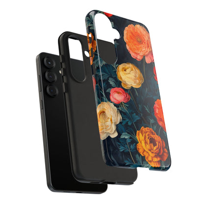 Floral Phone Case, Tough Cases for Phone Protection, Gift for Flower Lovers, Floral Designs, Spring Decor