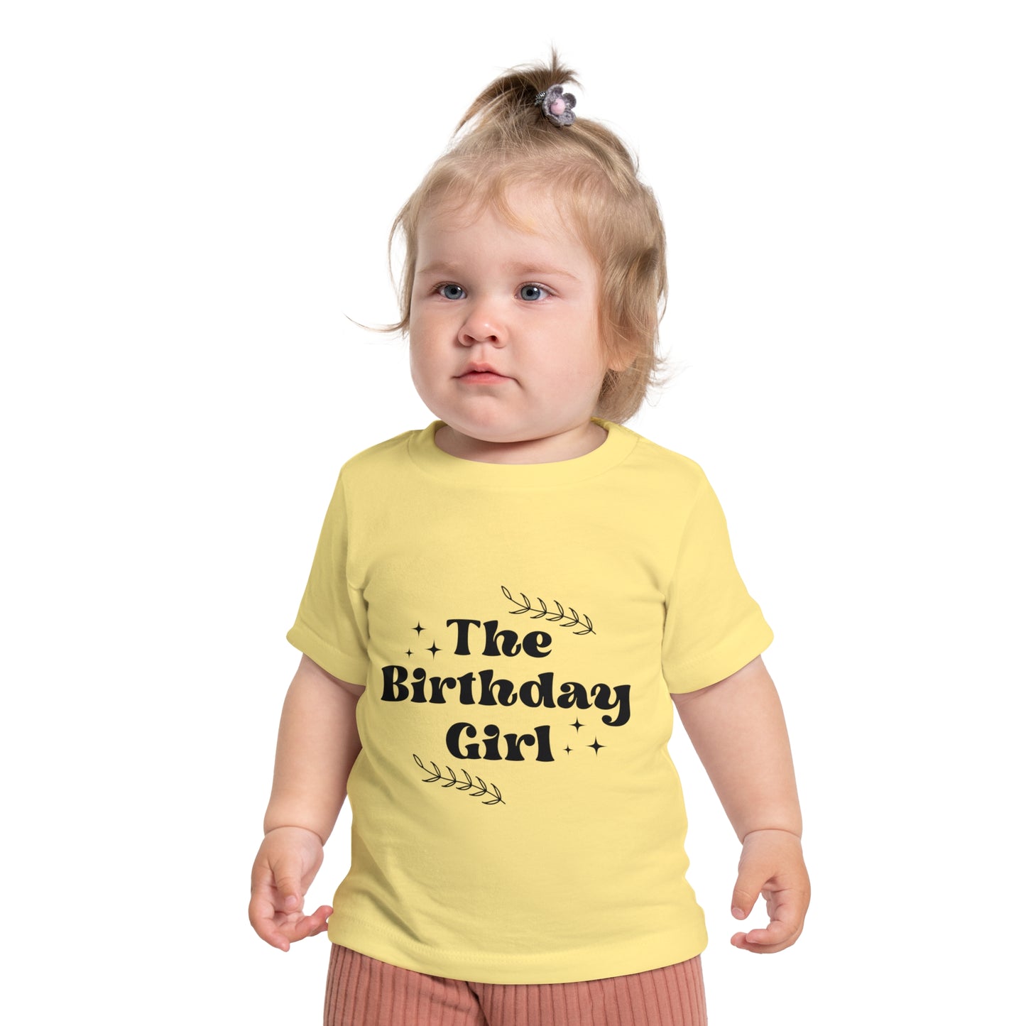 The Birthday Girl Baby T-Shirt - Cute Short Sleeve Tee for Celebrating Special Occasions