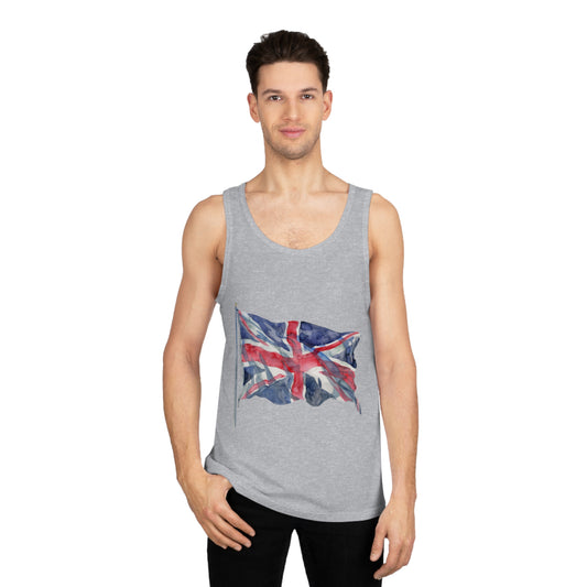 Unisex Softstyle™ Tank Top - Union Jack - Icon of Britain