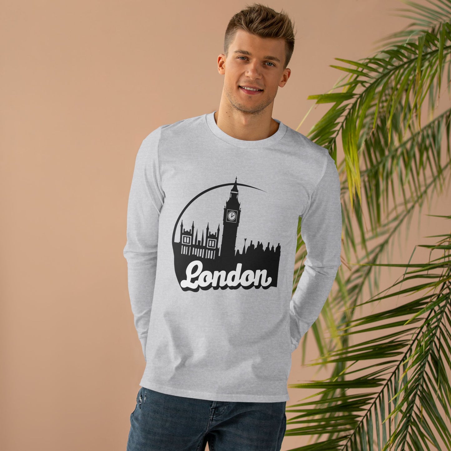 Men’s Base Longsleeve Tee - Adorable London