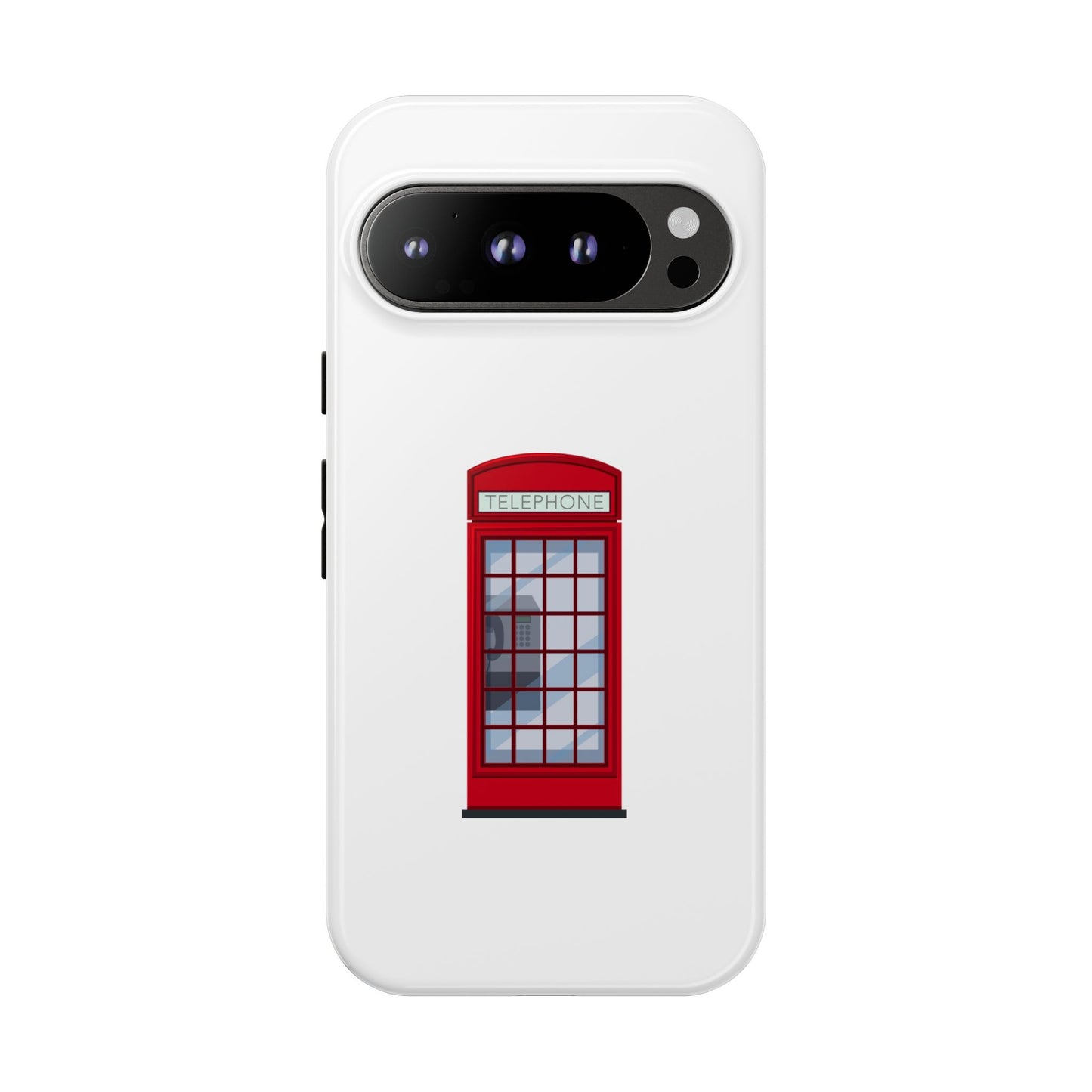 Red Telephone Booth Phone Case - Tough & Stylish Protection