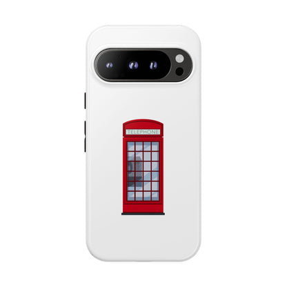 Red Telephone Booth Phone Case - Tough & Stylish Protection