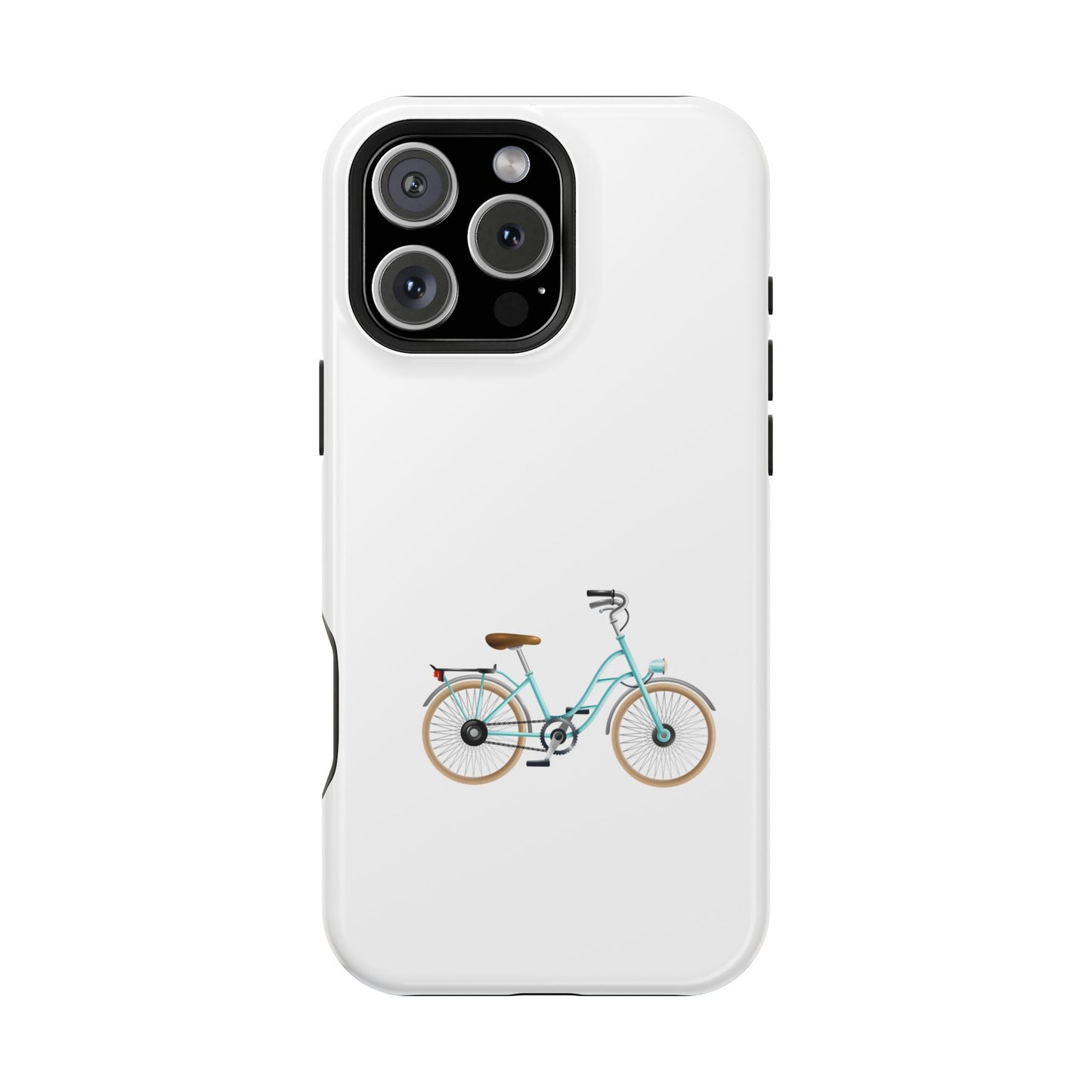 Charming Bicycle Magnetic Tough Case, Fun Phone Cover, Bike Lover Gift, Unique Mobile Accessory, Perfect for Fall and Spring Adventures