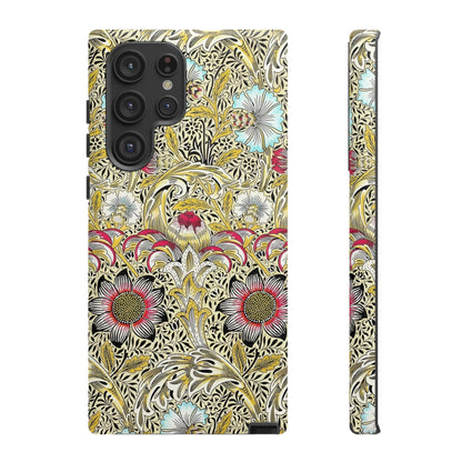 Floral Phone Case - Tough Cases, Floral Design, Stylish, Protective, Unique Gift for Her, Phone Accessories