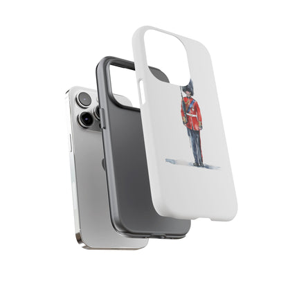 British Royal Guard Phone Case - Tough Cases, Unique Phone Cover, Gift for Her, Cute Accessory, British Soldier Design