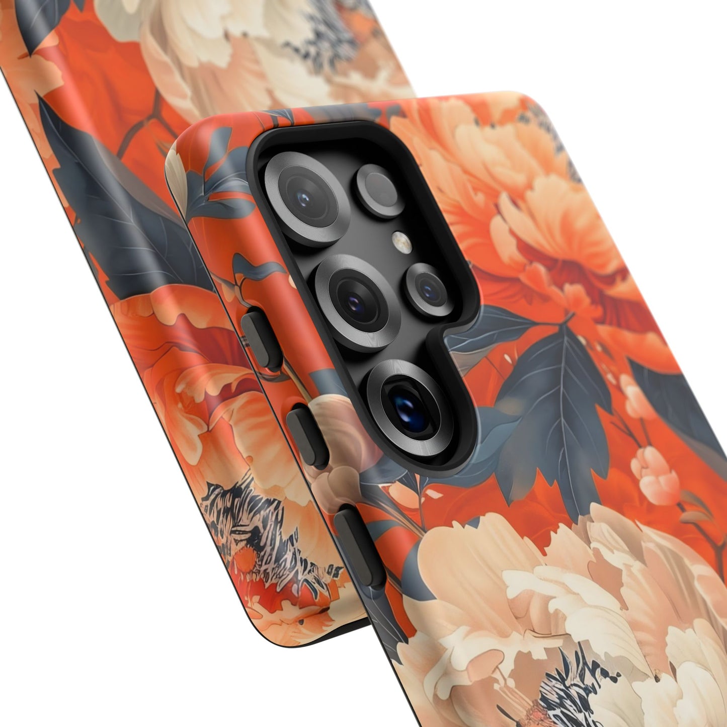 Floral Tough Case, Durable Floral Phone Case, Stylish Protection Case, Gift for Her, Spring Accessories, Mother’s Day Gift