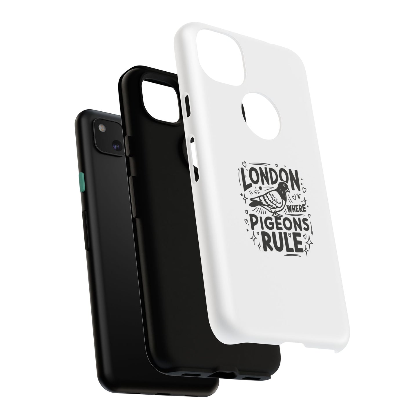 London Pigeons Rule Phone Case – Tough and Stylish Protection for Urban Aficionados