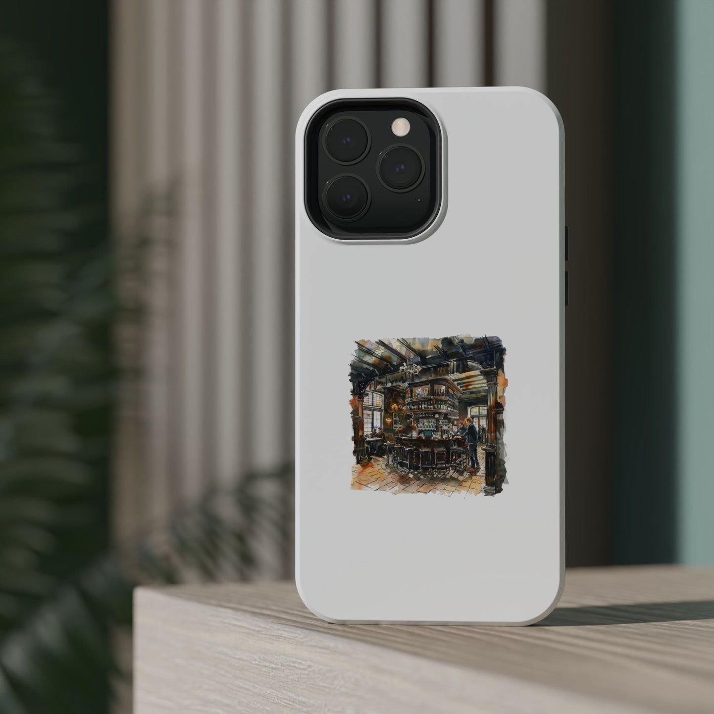 Artistic Magnetic Tough Cases | Stylish Phone Cover, Unique Illustrative Cases, Customizable Gifts for Travelers, Holiday Season Perfec