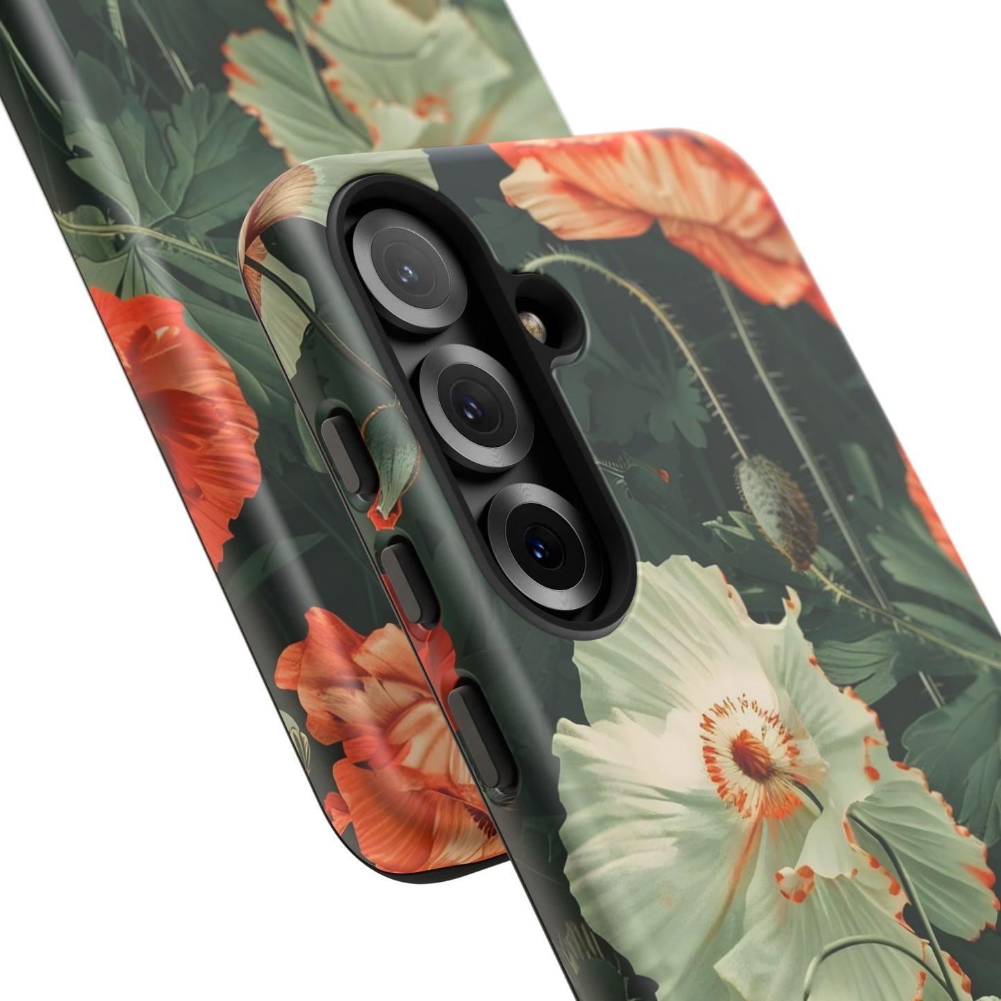Floral Phone Case - Tough Cases, Botanical Design, Gift for Friends, Trendy Mobile Cover, Personalized Phone Accessory