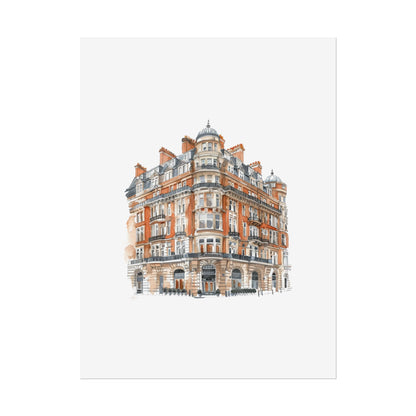 Elegant Architectural Rolled Posters, Art Prints for Home Decor, Gift for Housewarming, Wall Art for Living Room, Unique Art Decor