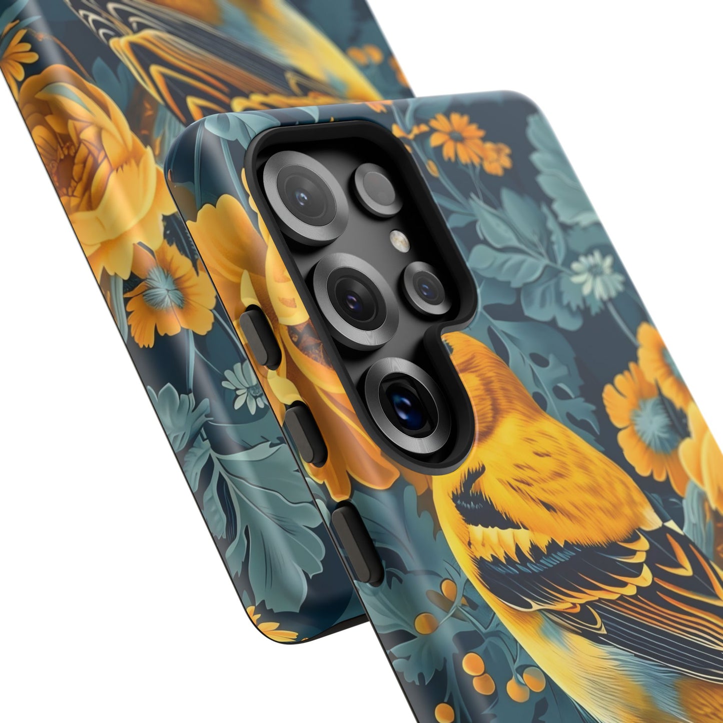 Colorful Bird Phone Case, Floral Tough Phone Cover for Bird Lovers, Eco-Friendly Mobile Shell, Gift for Nature Enthusiasts, Custom [...]
