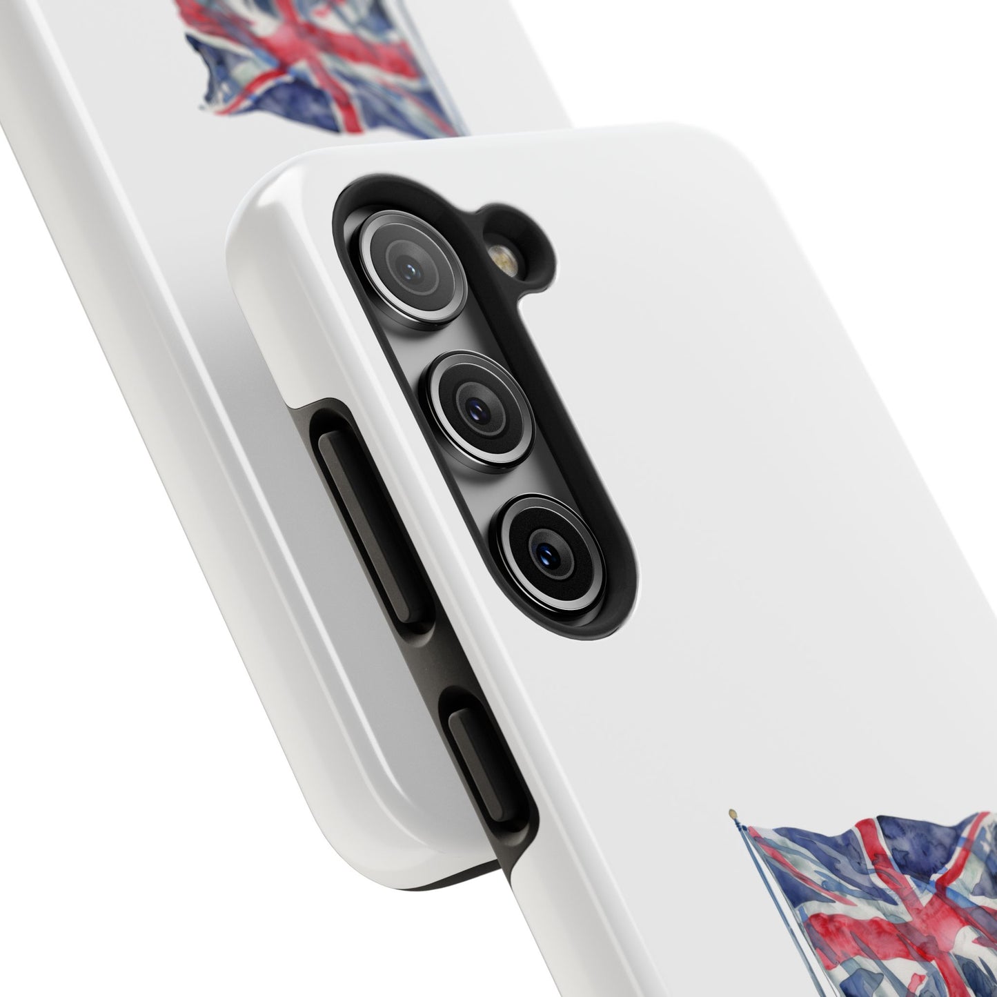 Stylish Tough Phone Case with British Flag Design - Durable & Protective Cover