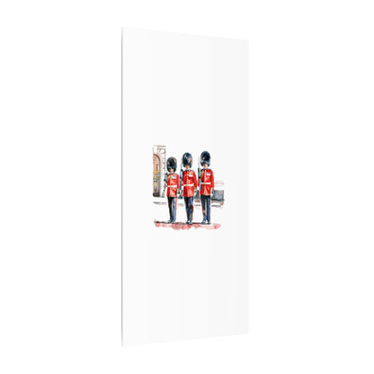 Royal Guards Canvas Print, British Wall Art, Home Decor, Unique Gift, London Culture