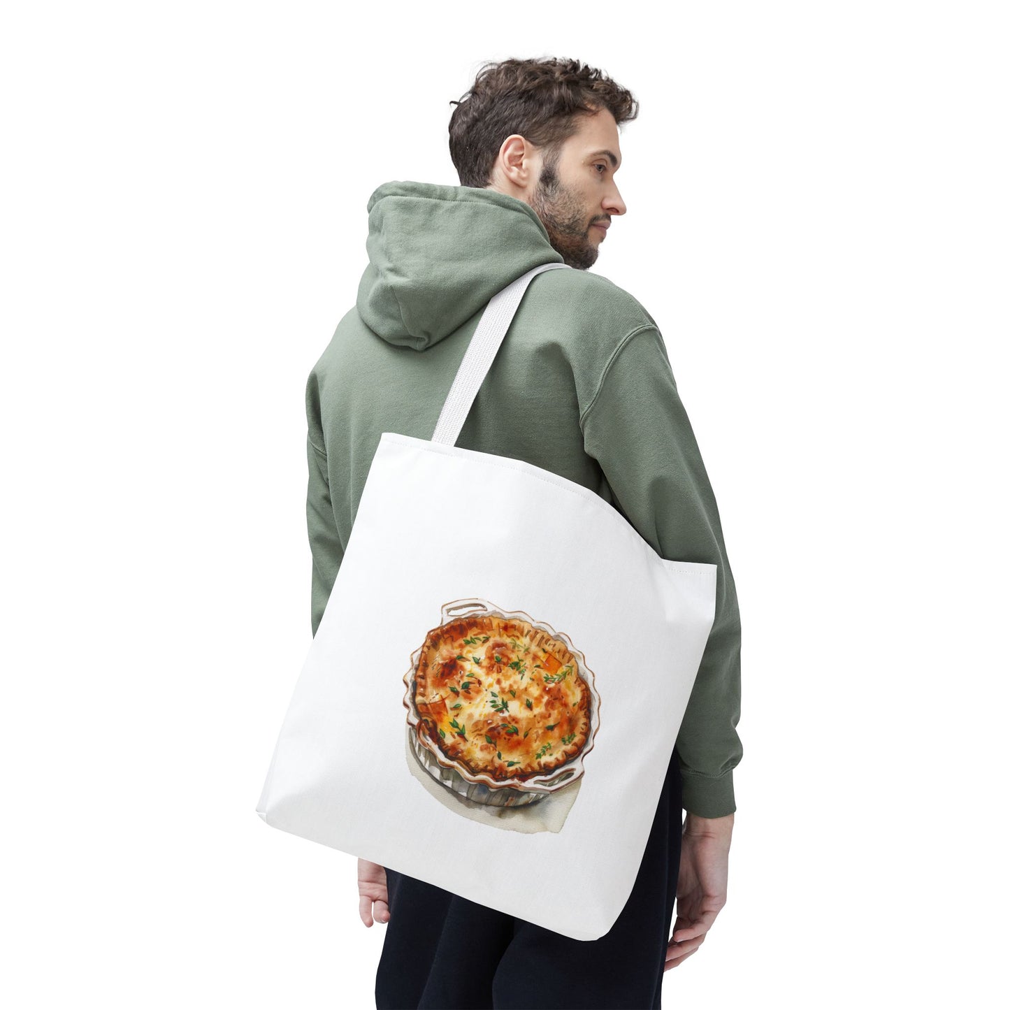 Quirky Pizza Tote Bag, Funny Grocery Bag, Foodie Gift, Kitchen Lover Accessory, Mother's Day, Summer Picnic Essentials