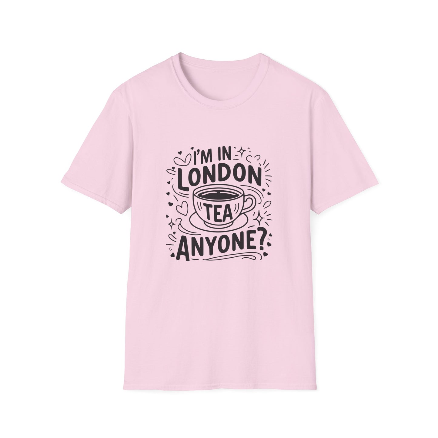 London's Nostalgic Tea Trendy Unisex Softstyle T-Shirt