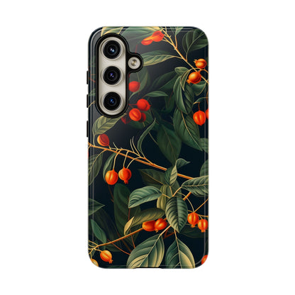 Tough Cases, Floral Phone Case, Nature-Inspired Tech, Unique Gift, Phone Accessory, Botanical Design, Fall Vibes