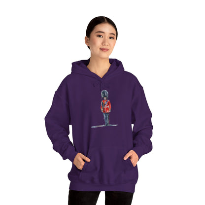 Unisex Heavy Blend™ Hooded Sweatshirt - Cornish Courage - Red Jackets of Bodmin