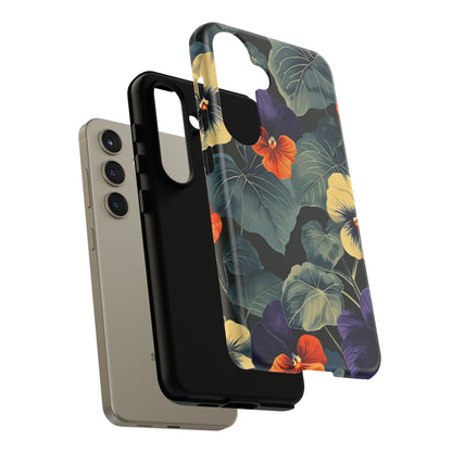 Tough Cases Floral iPhone Case, Tough Phone Cover, Stylish Floral Design, Gift for Her, Summer Vibe, Durable Protective Case