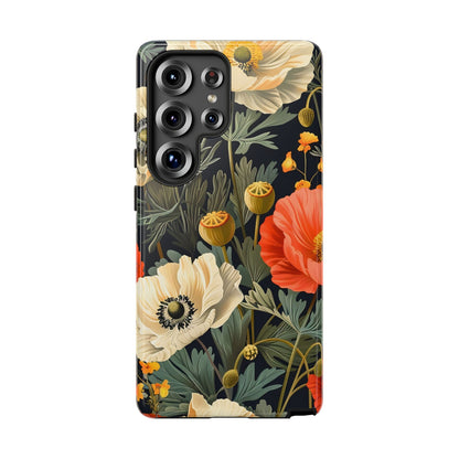 Floral Phone Case - Tough Cases with Vibrant Garden Design, Phone Accessory, Gift for Her, Spring Style, Nature Lover