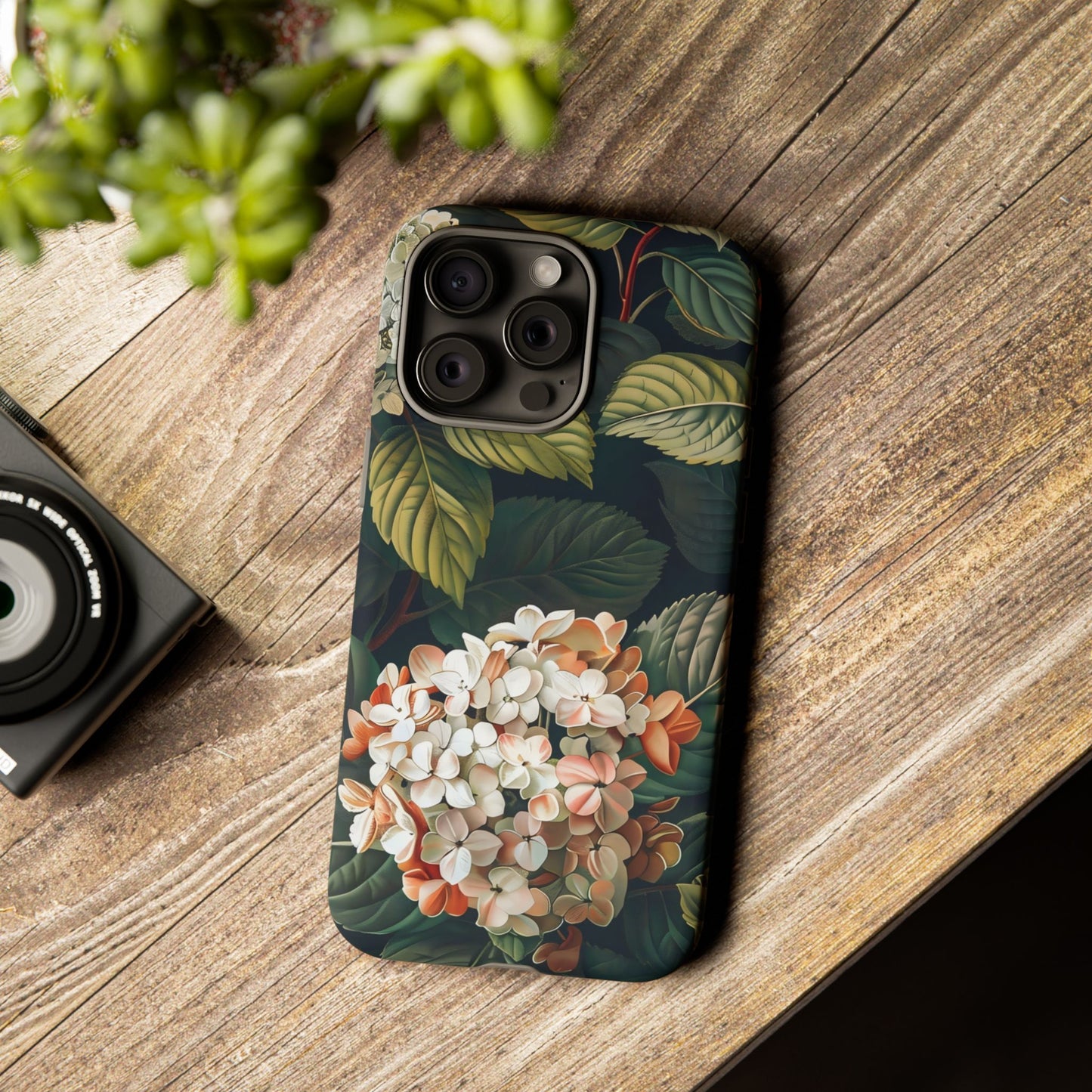 Floral Phone Case - Tough Cases, Nature Lover Gift, Floral Design, Botanical Phone Cover, Stylish Cellphone Accessory, Mother's Day Gift