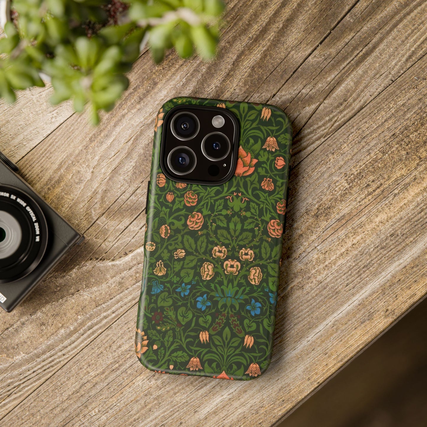 Crimson Leaf Whirl – Phone Case - Tough Cases