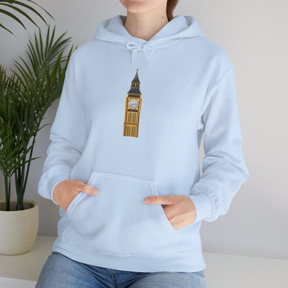 Unisex Heavy Blend™ Hooded Sweatshirt - Historic Hand - The UK’s Clock Tower