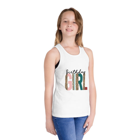 Kids' Birthday Girl Jersey Tank Top - Fun Party Apparel