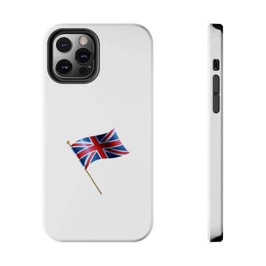 Union Jack Tough Phone Cases, Durable Phone Covers, British Flag Cases, UK Pride Accessories, Gift for Travelers