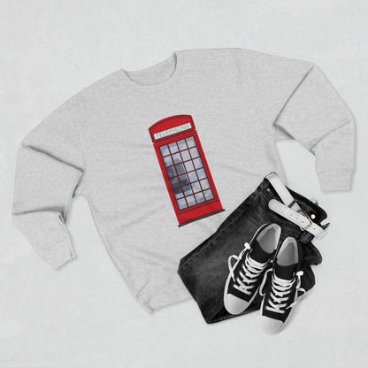 Unisex Crewneck Sweatshirt - Iconic British Public Telephone