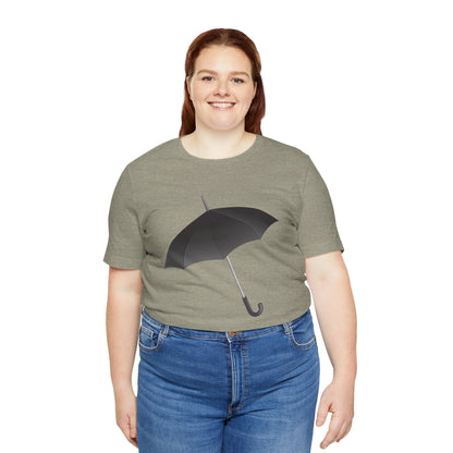 Unisex Jersey Short Sleeve Tee - Regal Royal Umbrella - Elegant and Majestic