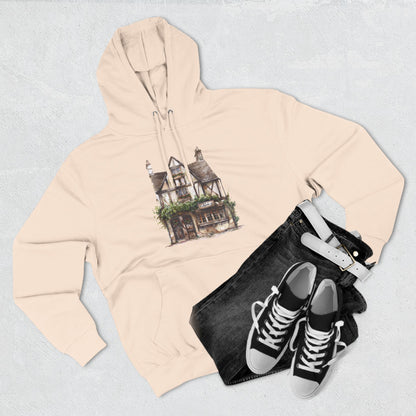 Three-Panel Fleece Hoodie - British Village House Elegance
