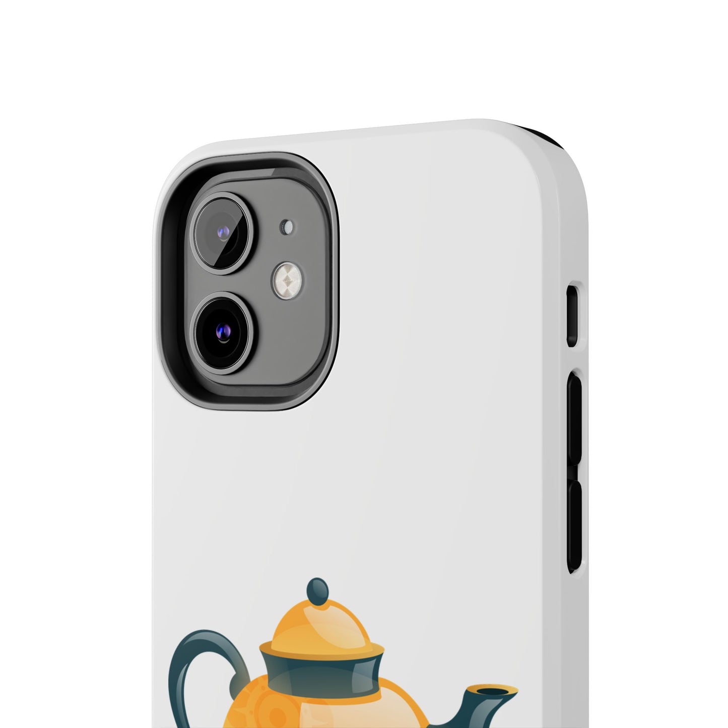 Colorful Teapot Phone Case, Quirky Cell Phone Cover, Unique Gift for Tea Lovers, Stylish Protection, Fun Phone Accessories