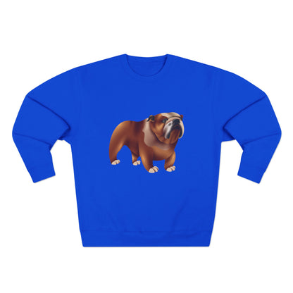 Unisex Crewneck Sweatshirt - Adorable British Dog