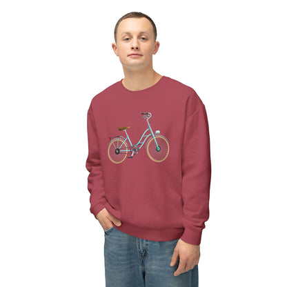 Unisex Lightweight Crewneck Sweatshirt - Classic Bicycle