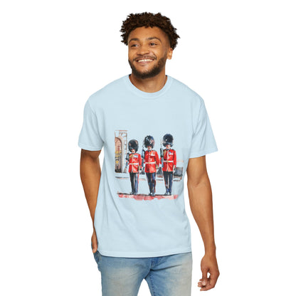 Red Jacket - Bodmin Keep: Cornwall's Army Museum Trendy Unisex Garment-Dyed T-shirt