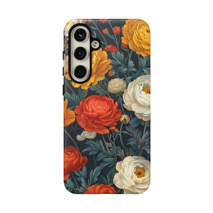 Floral Tough Case for Phones | Durable Floral Phone Cover, Boho Chic, Unique Gift for Her, Phone Protection, Flower Design