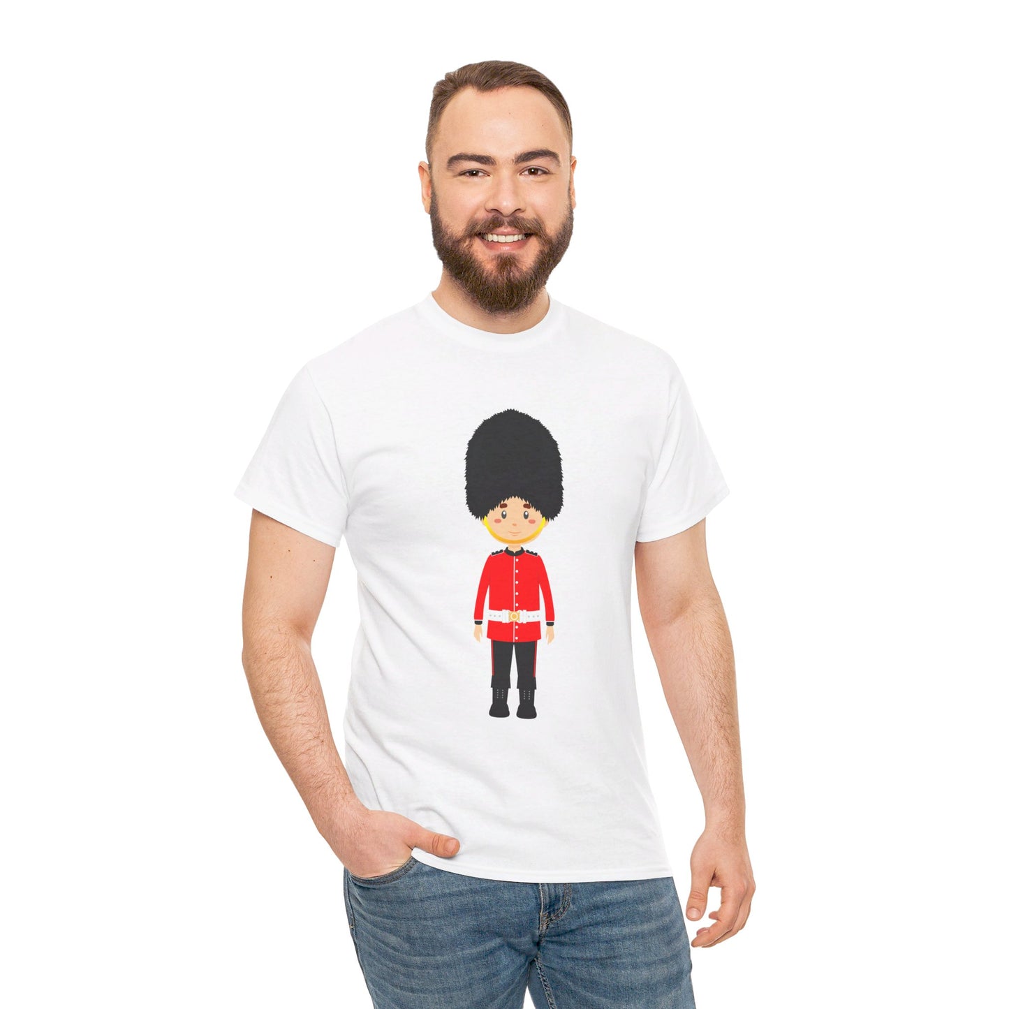 Red Jacket - Bodmin Keep Rich Unisex Heavy Cotton T-Shirt