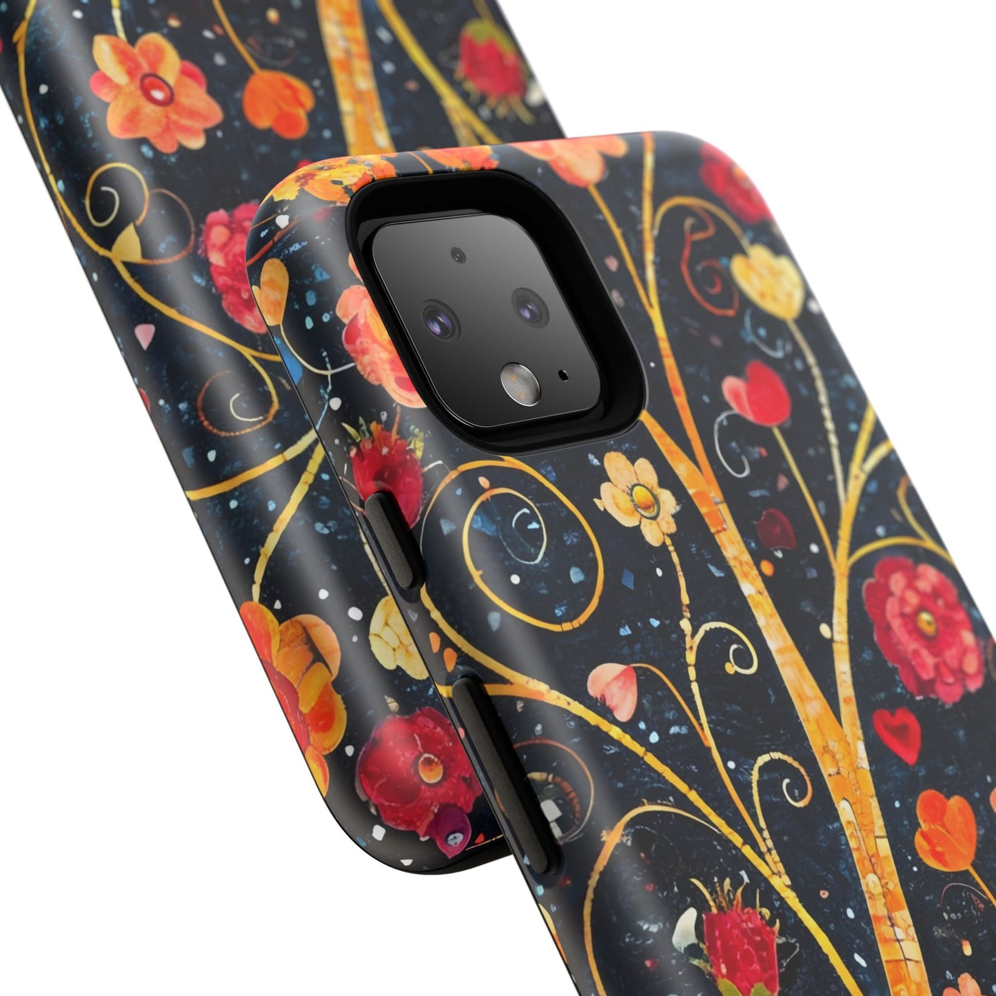 Floral Phone Case - Tough Cases | Vibrant Design for Nature Lovers, Gift for Her, Stylish Protection, Spring Decor, Customizable