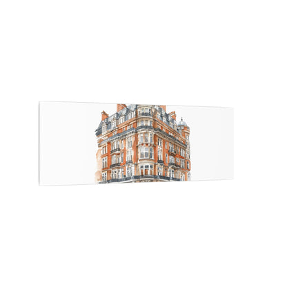 Artistic Matte Canvas Print of Historic Building, Wall Art Decor, Home Interior, Unique Gift, Fine Art, Architecture Lover, Urban Design