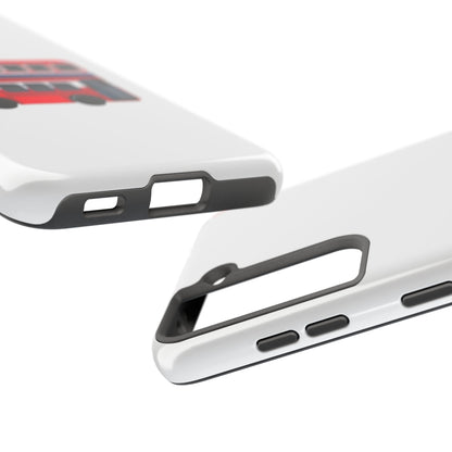 London Double-Decker Bus Tough Phone Case - Durable Design for Adventurers and Travelers
