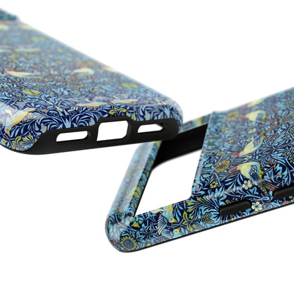 Bird and Floral Pattern Phone Case, Tough Cases, Gift for Nature Lovers, Eco-friendly, Custom Phone Accessories, All-Occasion