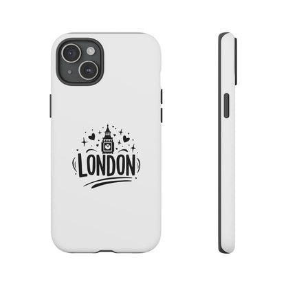 Stylish Phone Case for London Lovers, London Gift, Travel Accessory, Unique Smartphone Case, Cityscape Phone Cover