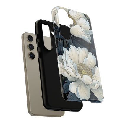 Elegant Floral Phone Case, Floral iPhone Cover, Flower Art Phone Case, Eco-Friendly Mobile Protection, Tough & Stylish Phone Case