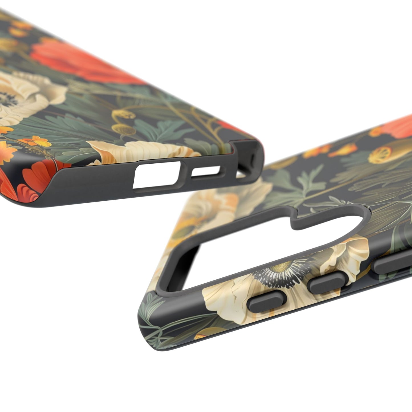 Floral Phone Case - Tough Cases with Vibrant Garden Design, Phone Accessory, Gift for Her, Spring Style, Nature Lover
